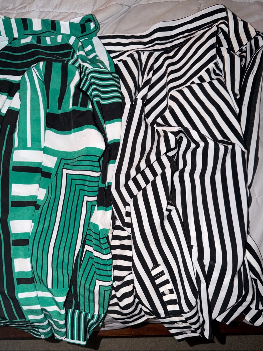 Set of 3 Nine West Satin Blouse’s Large - Picture 7 of 7